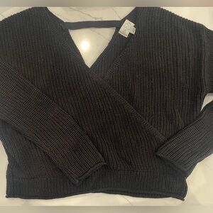 Jun & Ivy Women's Sweater Black Size L
